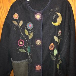 Gorgeous wool brazer L-XL